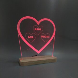 Personalizovane LED Lampe