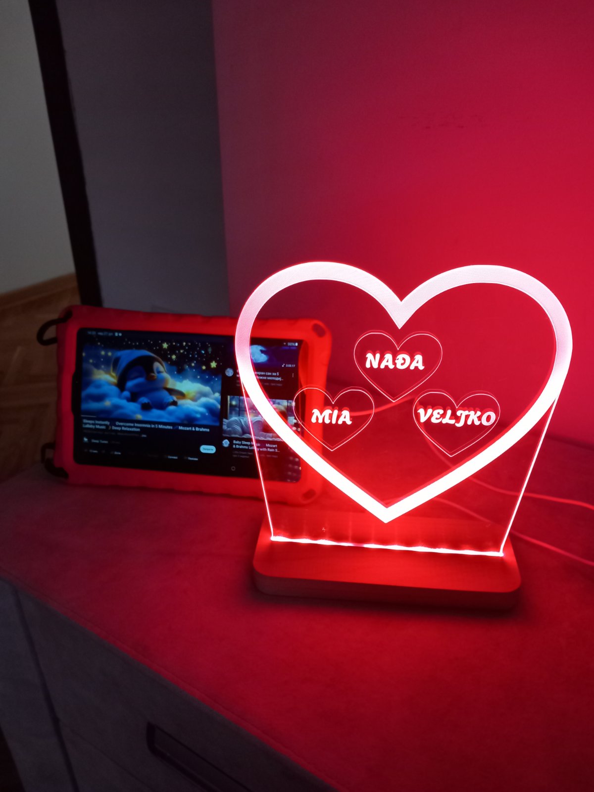 Personalizovane LED Lampe - Image 2